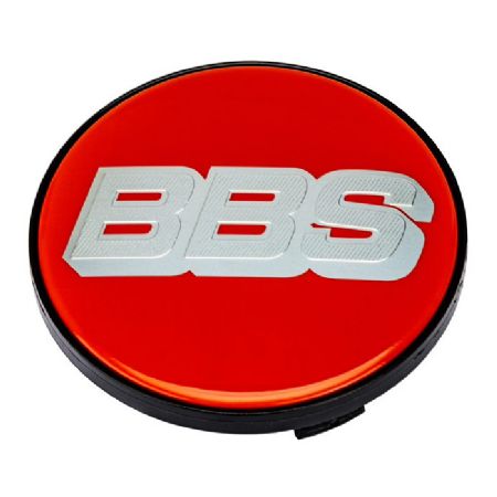 BBS centerkapsel 70,6mm sølv/rød Nürburgring edition