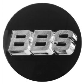 BBS 3D Centerkapsel sort 58071024