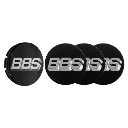 BBS 3D Centerkapsel sort 58071069.4