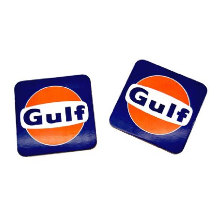 Gulf retrobordskåner 2 stk.