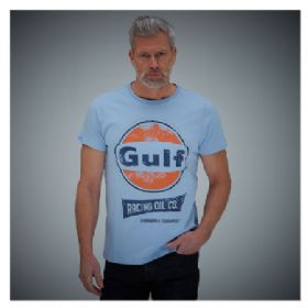 Gulf Oil Racing T-shirt Blå L