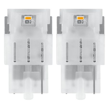 Osram LED Pære Gul P21/5W - 2 stk.