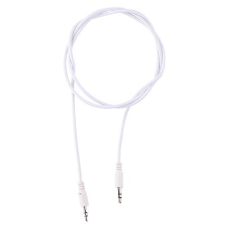 Allride Connect 2,0 minijack 3,5mm lydkabel, 1,2m, hvid