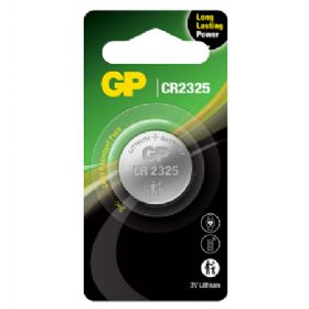 GP knapcelle, Lithium, CR2325, 1-pak