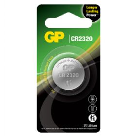 GP knapcelle, Lithium, CR2320, 1-pak