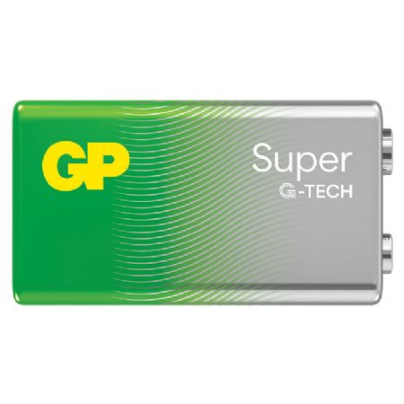 GP Super Alkaline 9V-batteri 6LF22/9V 1-pak