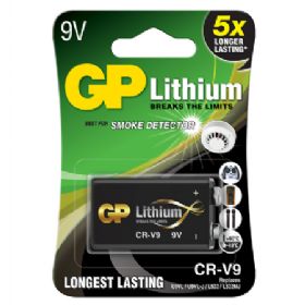 GP 9V lithiumbatteri CRV9SD-2U1, 1-pak