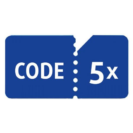 Kode til Auto Code Mini, 5 stk