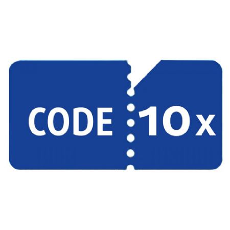 Kode til Auto Code Mini, 10 stk