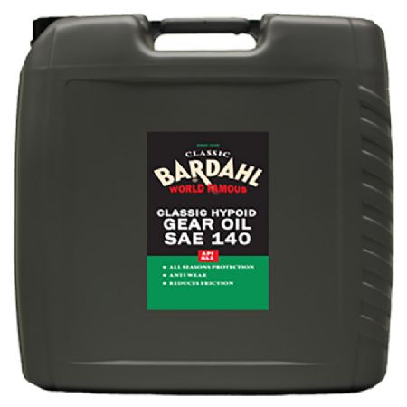 Bardahl 20 Ltr. Sae140 Gl3 Gearolie Hypoid Classic