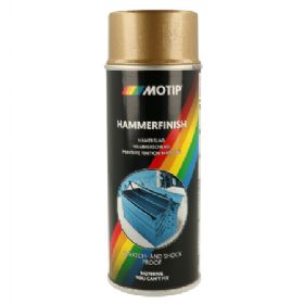 Motip Hammerlak spray guld 400ml.