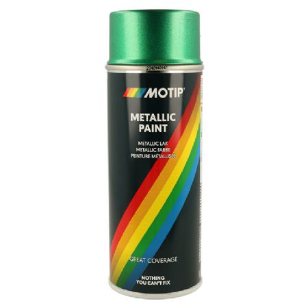 Motip Metallic effekt lak 400ml grøn