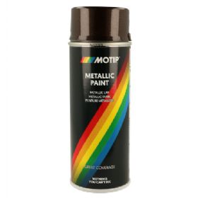 Motip Metallic effekt lak 400ml brun