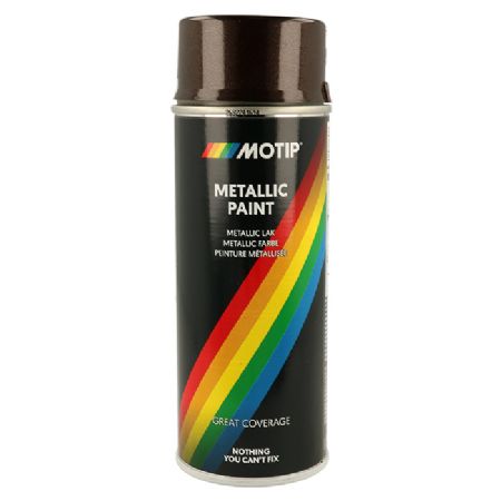 Motip Metallic effekt lak 400ml brun