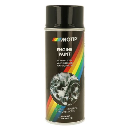 Motip Motormaling sort 150 grader 400ml.