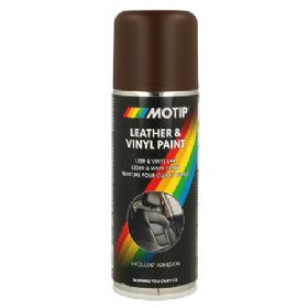 Motip læder og vinyl maling RAL8017 200ml