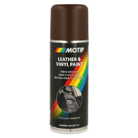 Motip læder og vinyl maling RAL8017 200ml