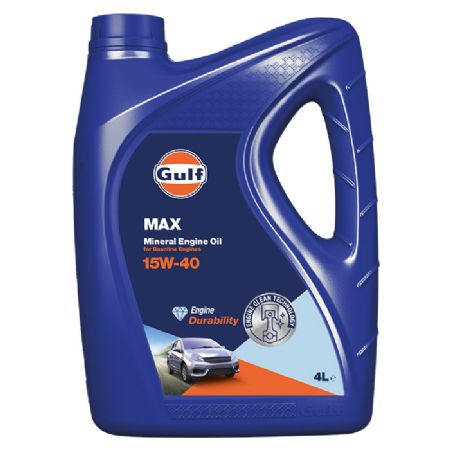 Gulf MAX 15W-40 4L