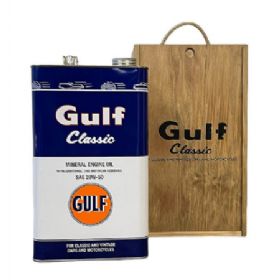 Gulf Classic 20w-50, 5 liter i trææske