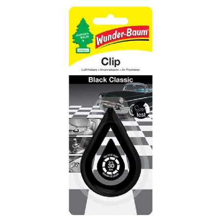 Wunderbaum Clips - black Classic