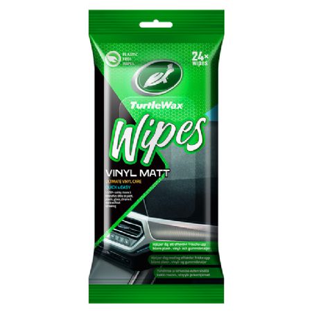 Turtle Vinyl Wipes Mat Flatpack 24 stk.