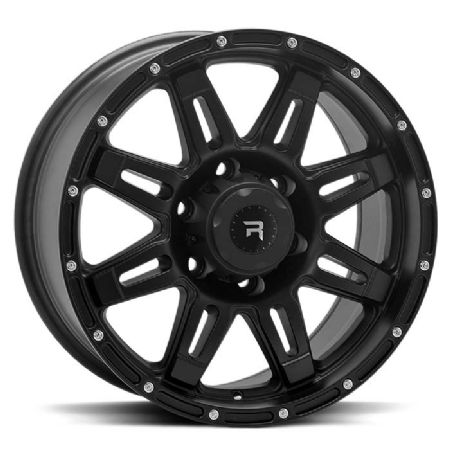 R5 Black 8x17 6/130 ET40 CB84.1 60° 1150kg